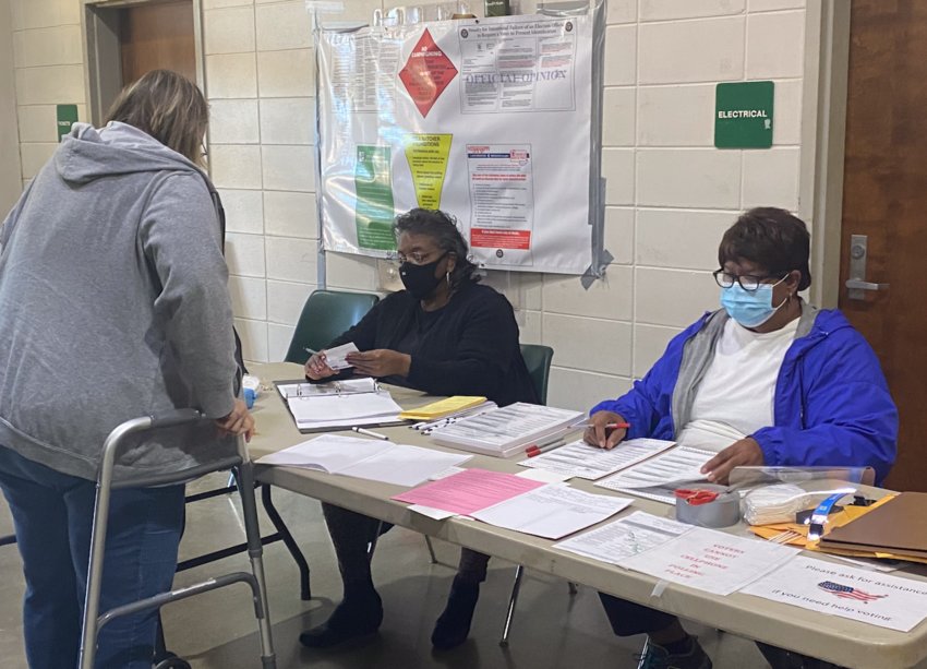 Neshoba County voters and poll workers masked up last week for the historic 2020 general election which resulted in higher voter turnout across the country. Locally, Neshoba County saw an increase in turnout by 12.5 percent compared to the 2016 general election.